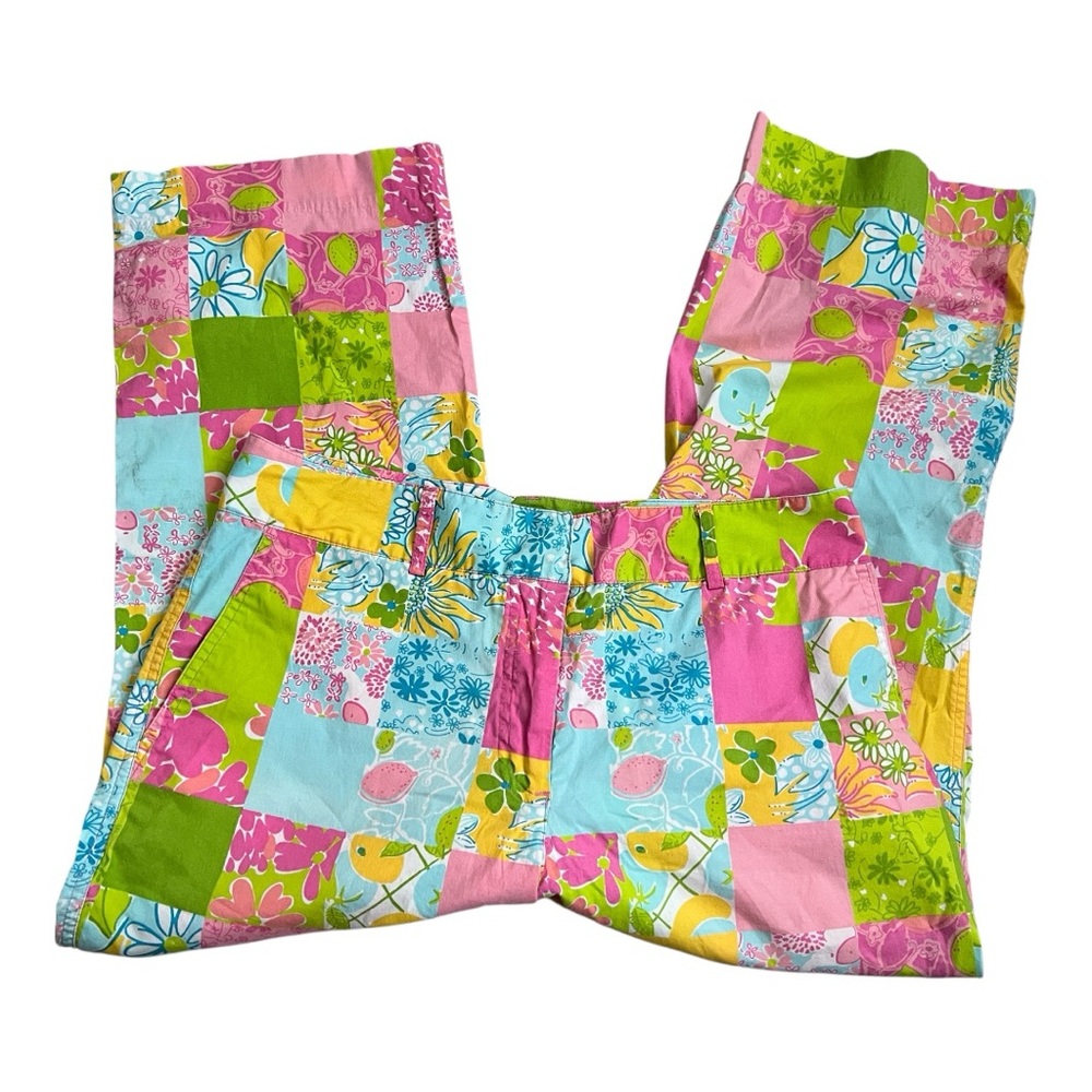 Vintage Lilly Pulitzer Cropped Pants - Picture 3 of 10